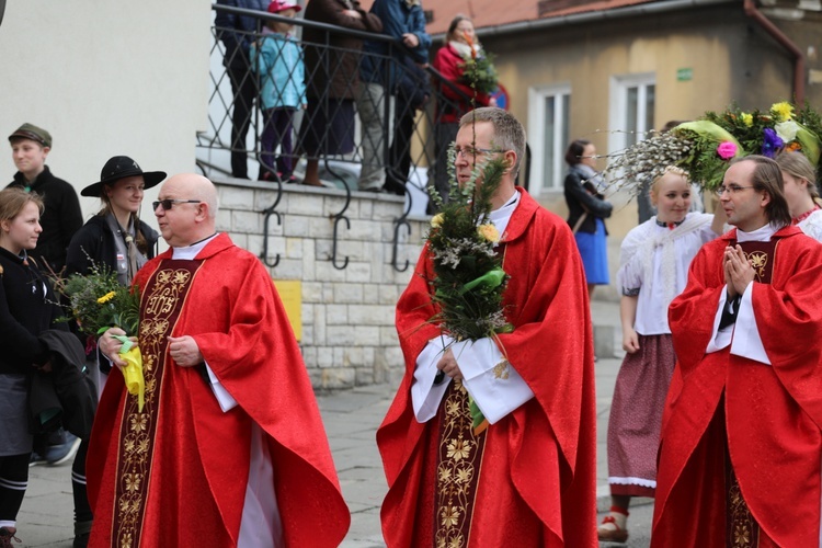 Niedziela Palmowa młodych w bielskiej katedrze - 2017