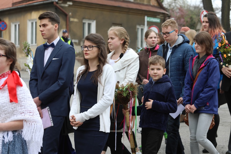 Niedziela Palmowa młodych w bielskiej katedrze - 2017