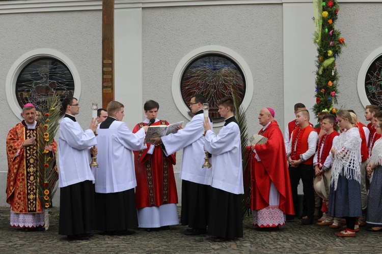 Niedziela Palmowa młodych w bielskiej katedrze - 2017