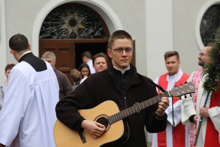 Niedziela Palmowa młodych w bielskiej katedrze - 2017