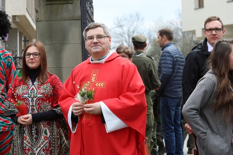 Niedziela Palmowa młodych w bielskiej katedrze - 2017