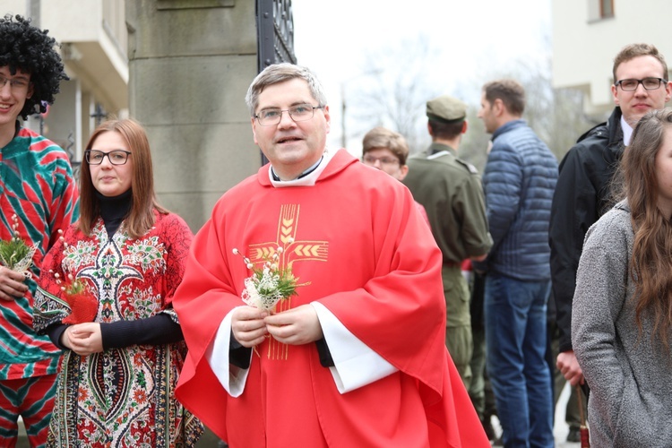 Niedziela Palmowa młodych w bielskiej katedrze - 2017