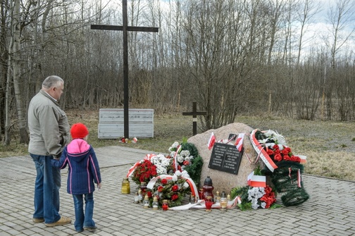 Miejsce katastrofy smoleńskiej siedem lat później