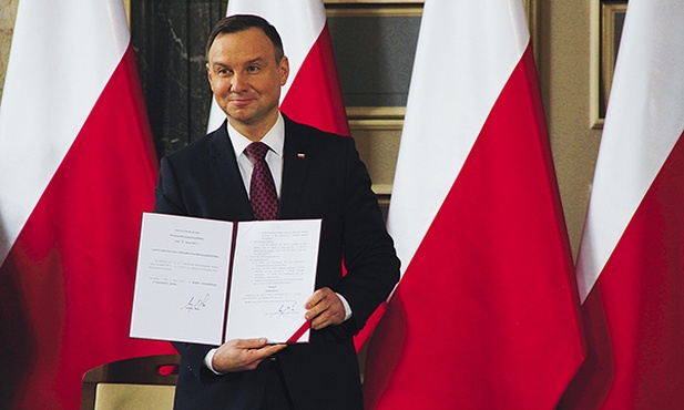 Szef państwa prosił władze województwa, by pamiętały także o miastach, które nie wejdą w skład metropolii.