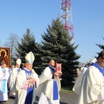 Powitanie ikony MB Częstochowskiej w WSD w Łowiczu