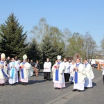 Powitanie ikony MB Częstochowskiej w WSD w Łowiczu