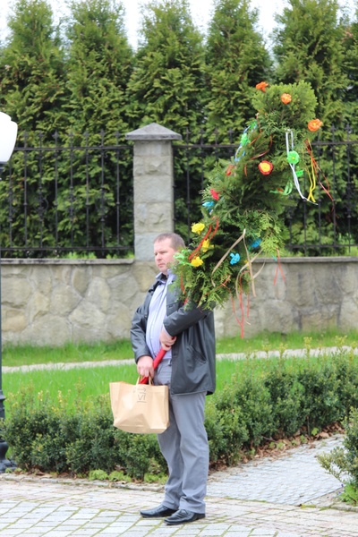 Palmowa procesja w Czańcu - 2017