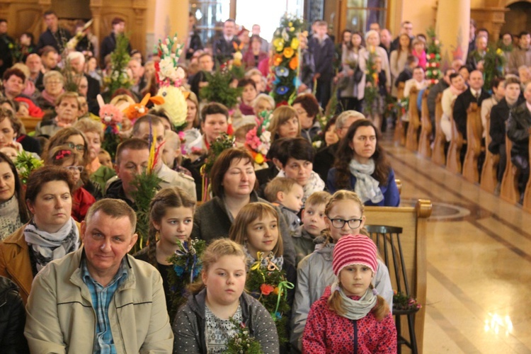 Palmowa procesja w Czańcu - 2017