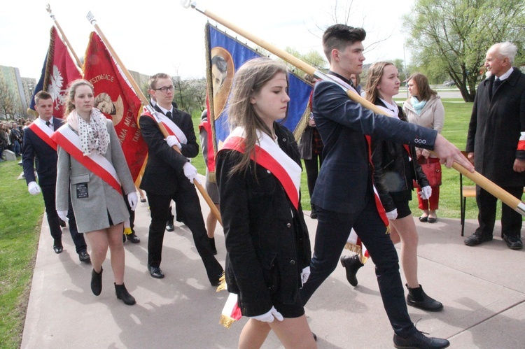 Uroczystości w Alei Dębów Katyńskich