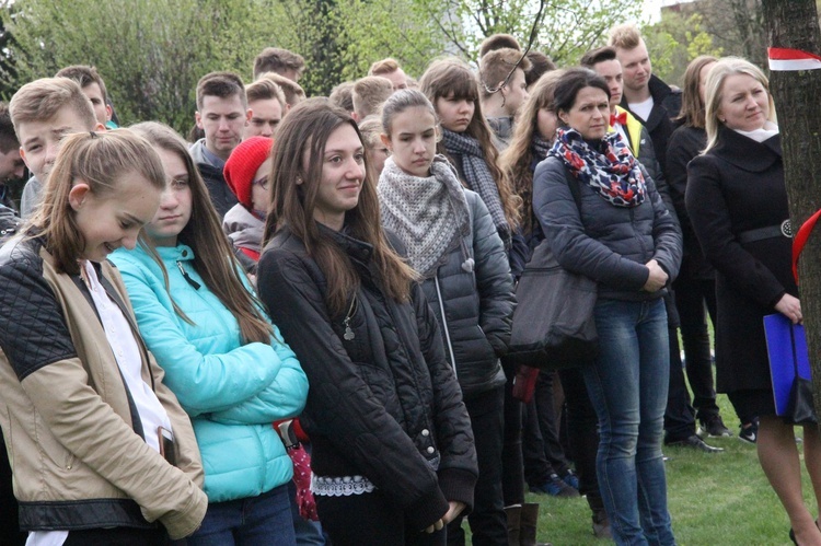 Uroczystości w Alei Dębów Katyńskich