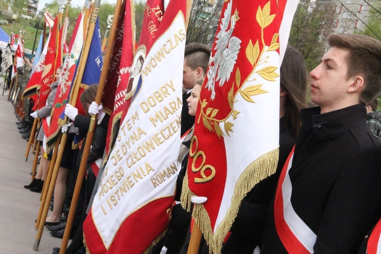 Uroczystości w Alei Dębów Katyńskich