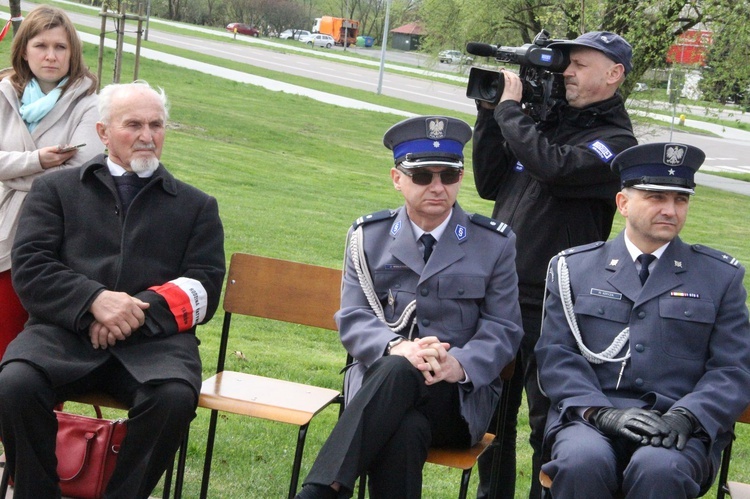 Uroczystości w Alei Dębów Katyńskich