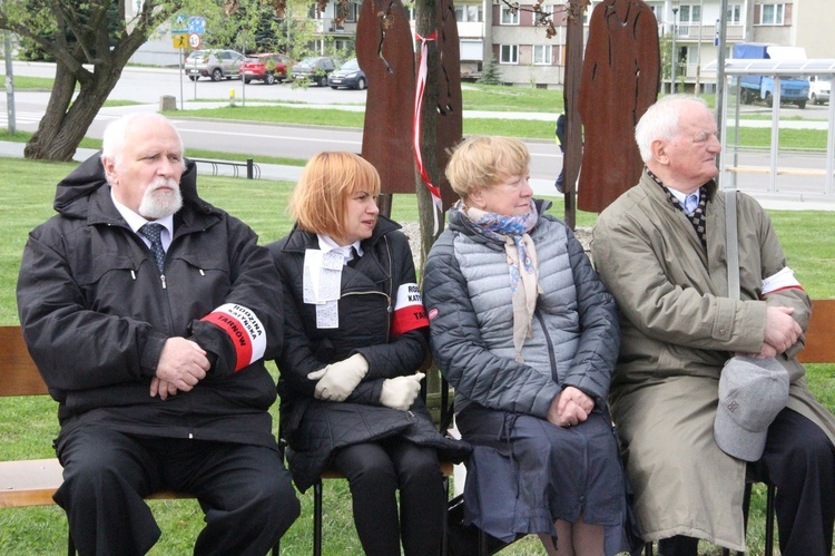 Uroczystości w Alei Dębów Katyńskich