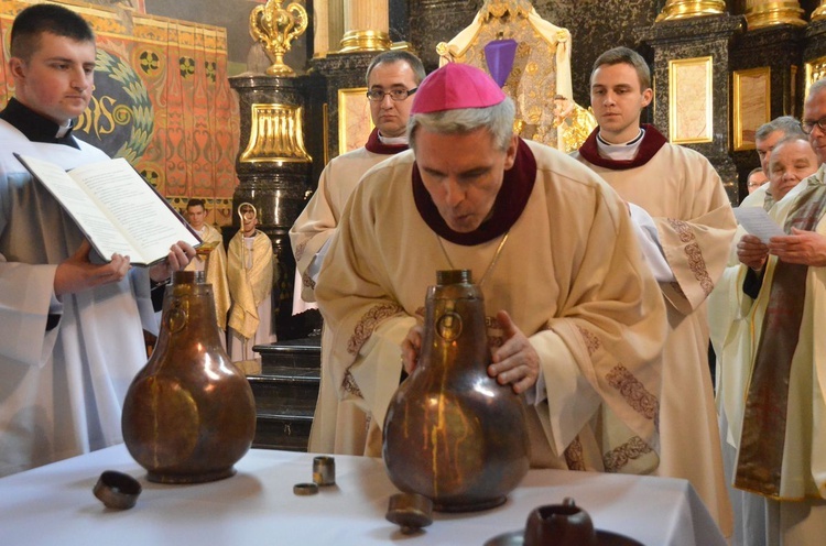 Msza Krzyżma świętego w Sandomierzu