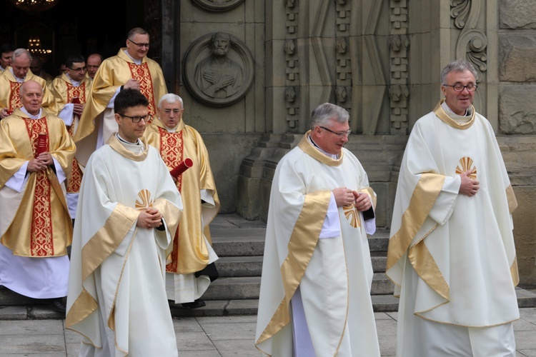 Wielki Czwartek - święto kapłanów w katedrze - 2017