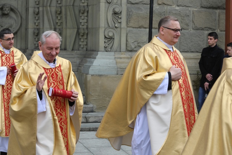 Wielki Czwartek - święto kapłanów w katedrze - 2017