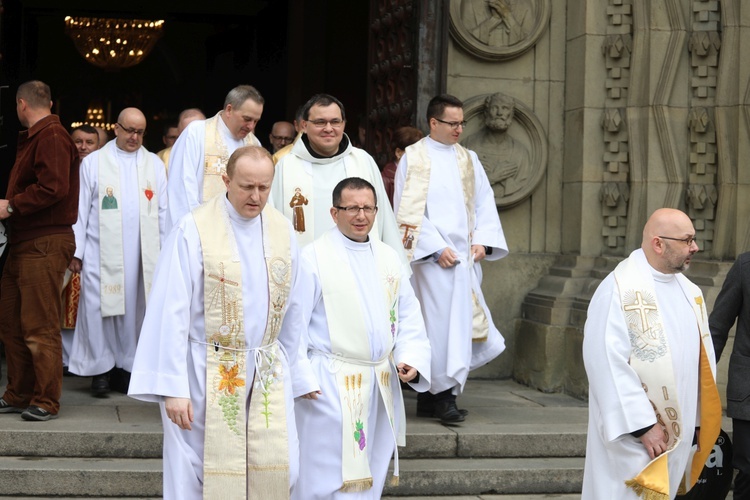 Wielki Czwartek - święto kapłanów w katedrze - 2017