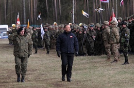 Prezydent podczas powitania wojsk NATO: to historyczny moment