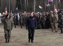 Prezydent podczas powitania wojsk NATO: to historyczny moment