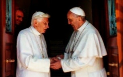 Franciszek odwiedził Benedykta XVI z życzeniami na Święta i 90. urodziny