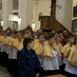 Liturgia Wielkiego Czwartku w parafii NSPJ w Nowym Targu