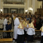 Liturgia Wielkiego Czwartku w parafii NSPJ w Nowym Targu