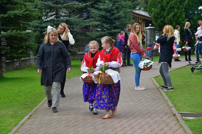 Święcenie pokarmów na Skalnym Podhalu