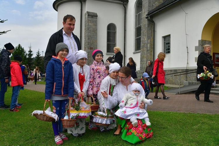 Święcenie pokarmów na Skalnym Podhalu