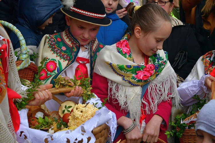 Święcenie pokarmów na Skalnym Podhalu