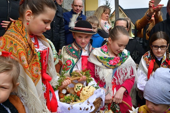 Święcenie pokarmów na Skalnym Podhalu