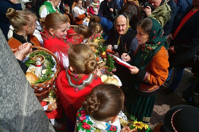 Święcenie pokarmów na Skalnym Podhalu