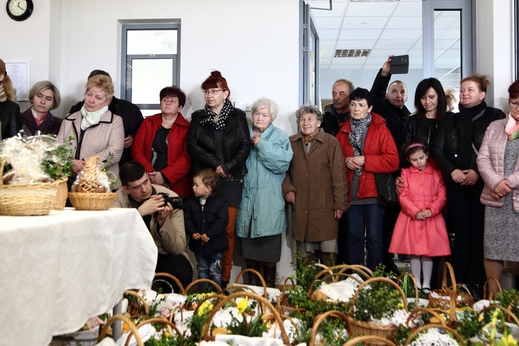 Poświęcenie pokarmów na Campus Misericordiae