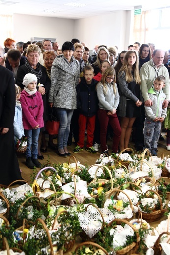 Poświęcenie pokarmów na Campus Misericordiae