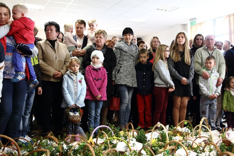 Poświęcenie pokarmów na Campus Misericordiae