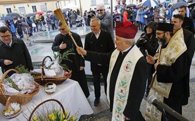 Ekumeniczne święcenie pokarmów w Wielką Sobotę