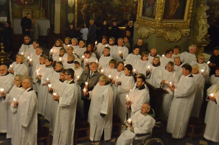 Wigilia Paschalna w Sandomierzu 