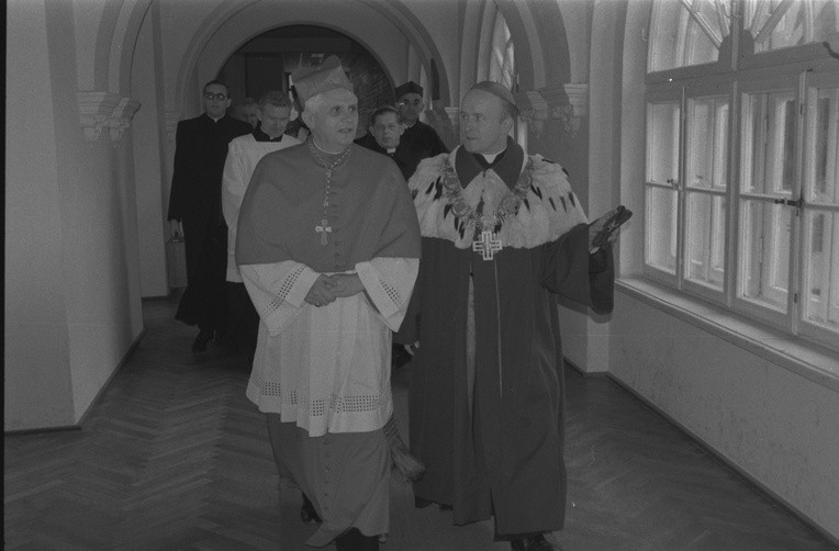 Wizyta Josepha Ratzingera na KUL w 1988 roku