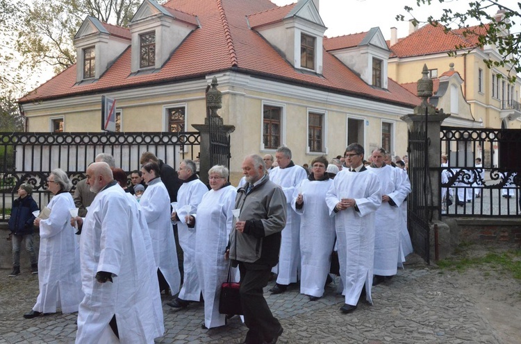 Wigilia Paschalna w Sandomierzu 