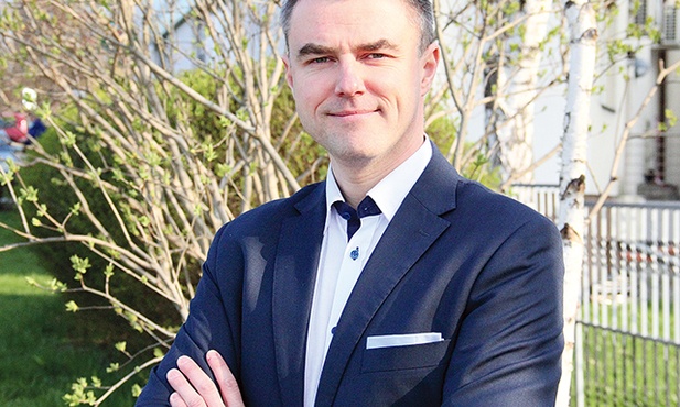 Grzegorz Gruza zachęca katolików do dawania dziesięciny.