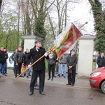 Chorągwiarze z parafii w Boczkach