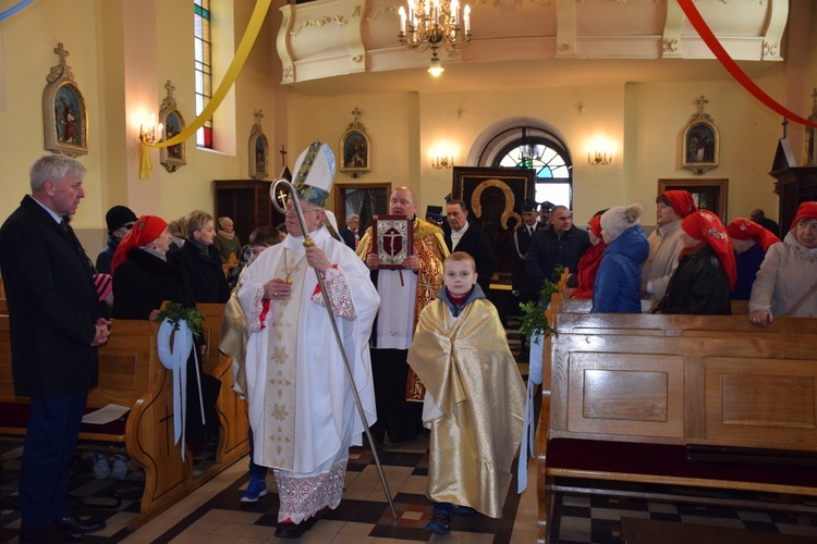 Powitanie ikony MB Częstochowskiej w Kaszewach Kościelnych