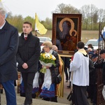 Powitanie ikony MB Częstochowskiej w Kaszewach Kościelnych