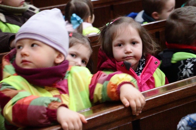 Pielgrzymka przedszkolaków do sanktuarium św. Jana Pawła II - 19 kwietnia 2017