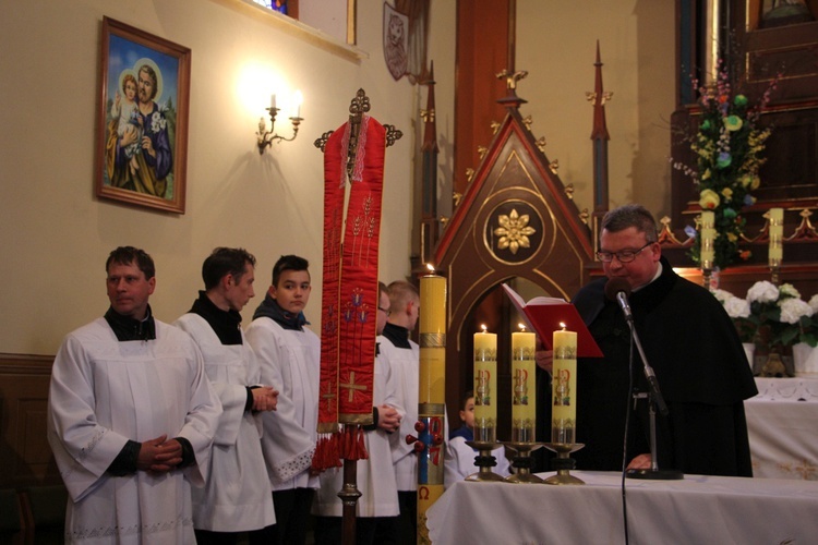 Powitanie ikony MB Częstochowskiej w Strzegocinie