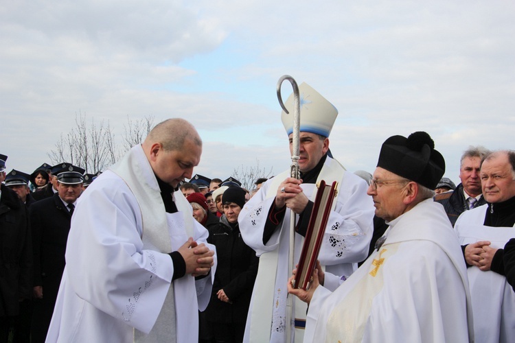 Powitanie ikony MB Częstochowskiej w Strzegocinie