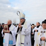 Powitanie ikony MB Częstochowskiej w Strzegocinie