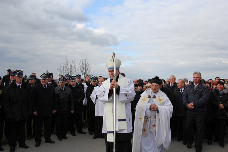 Powitanie ikony MB Częstochowskiej w Strzegocinie