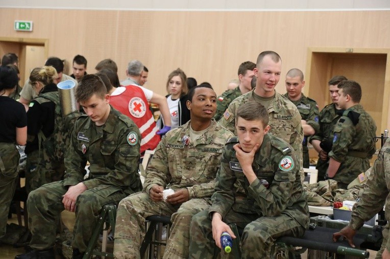 Wojsko amerykańskie w Urzędzie Marszałkowskim