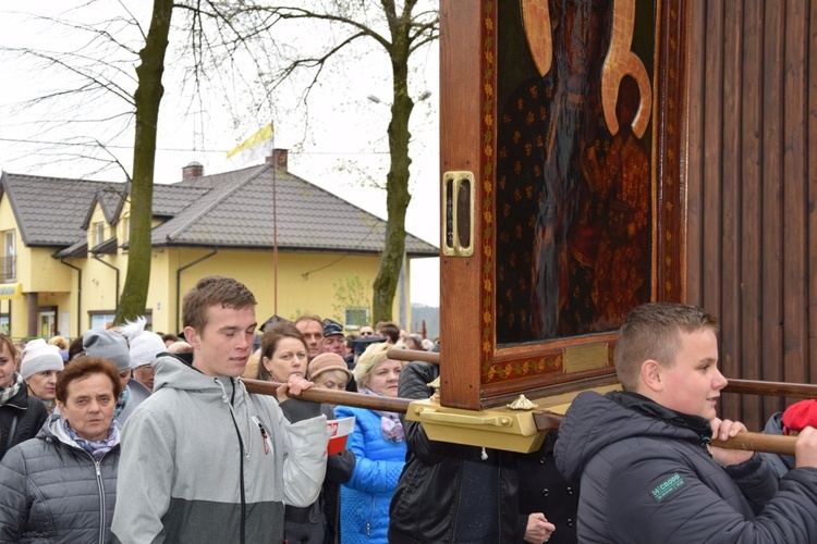 Powitanie ikony MB Częstochowskiej w Grochowie