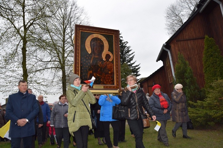 Powitanie ikony MB Częstochowskiej w Grochowie